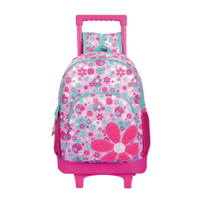 MOCHILA/ MORAL GRANDE CON RUEDAS JOY PARADISE