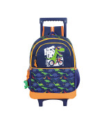 MOCHILA MORRAL GRANDE CON RUEDAS DINO BIKE