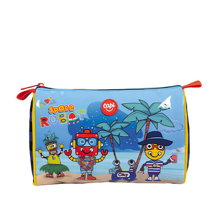ESTUCHE TRIANGULAR CAPI KIDS ROBOTS