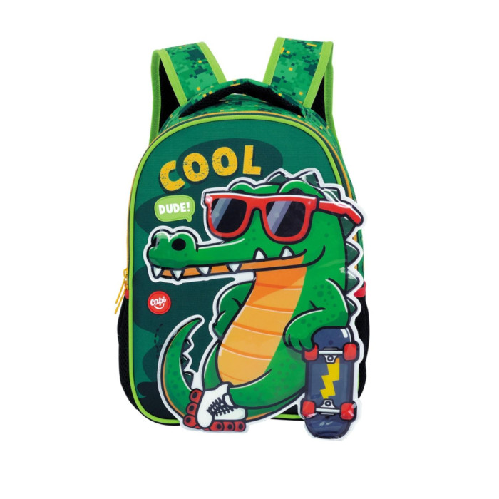 MOCHILA / MORRAL MEDIANO CAPI KIDS COCODRILE