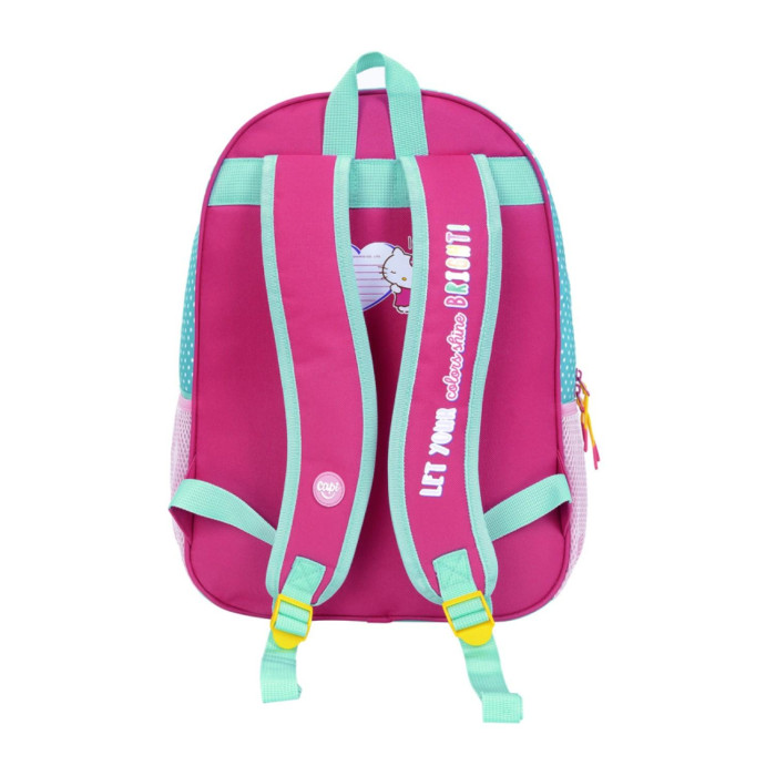 MOCHILA / MORRAL GRANDE HELLO KITTY GOOD VIBES
