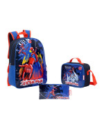 COMBO MORRAL+LONCHERA+ESTUCHE SPIDER MAN AWERSOME
