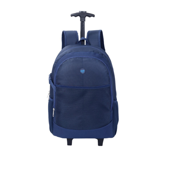 MOCHILA / MORRAL GRANDE CON RUEDAS BLUE