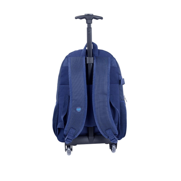 MOCHILA / MORRAL GRANDE CON RUEDAS BLUE