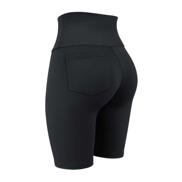 BERMUDA MEIA CINTA COM BOLSO