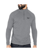 1/2 ZIP PULLOVER POLY/SPX NICO