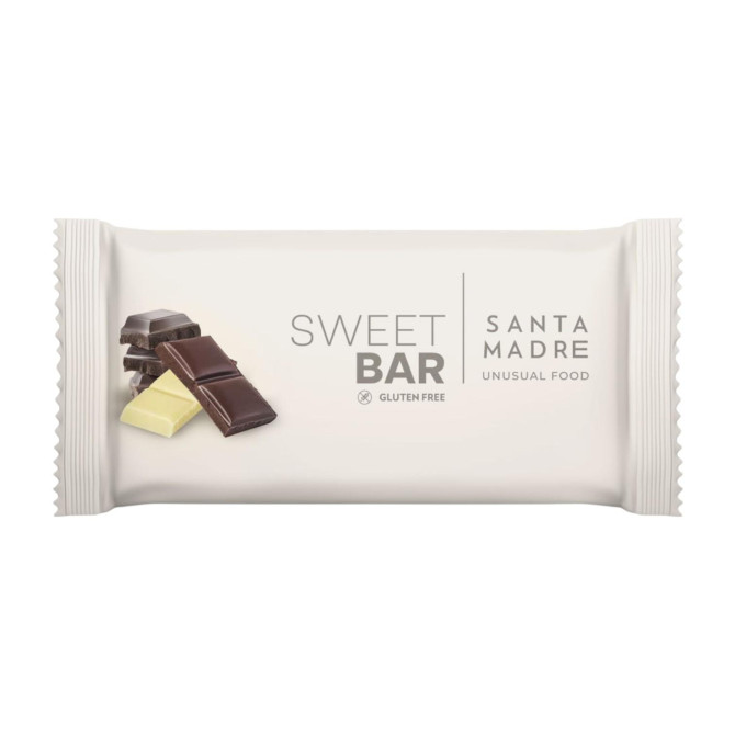 SWEET BAR THREE CHOCOLATES 60GR