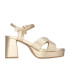 SANDALIA CON TACON P/DAMA
