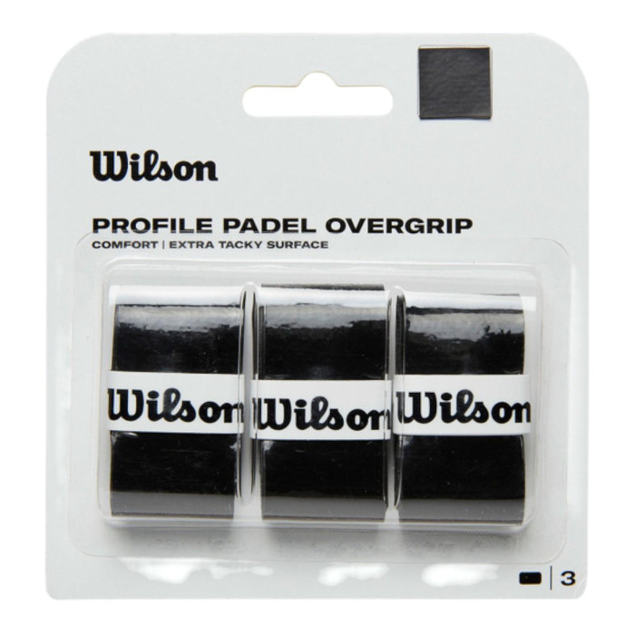OVERGRIP PARA PALAS DE PADEL WILSON PROFILE 3PK
