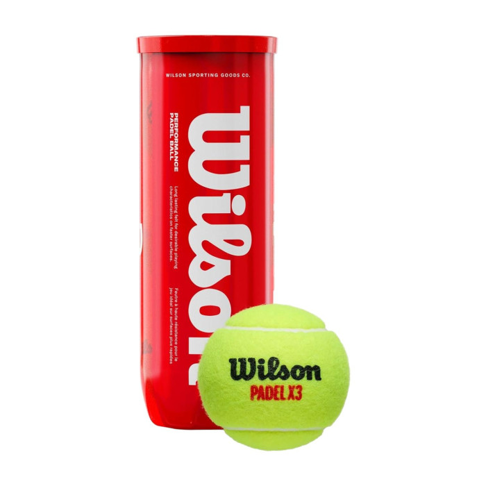 PELOTAS DE PADEL WILSON TARRO 3P