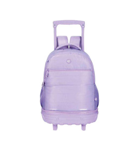 MOCHILA/MORRAL CON RUEDAS TALLA L COTTON CANDY