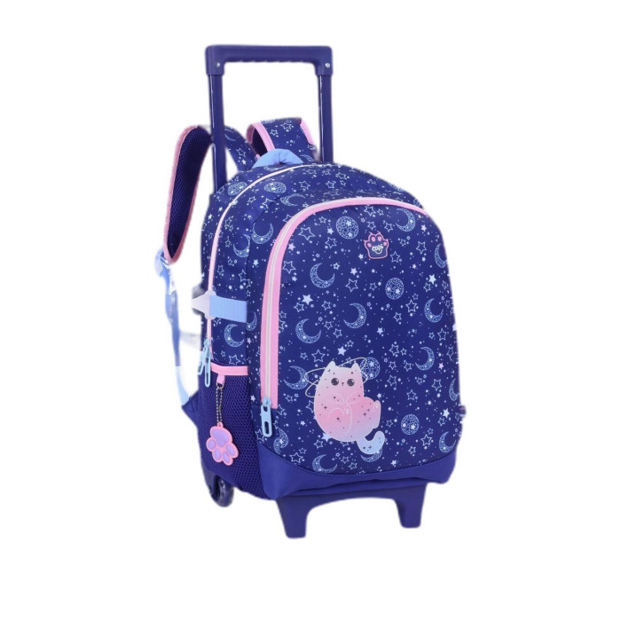 MOCHILA/MORRAL C/RUEDAS TALLA S HAPPY MAGIC CAT