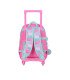 MOCHILA/MORRAL C/RUEDAS TALLA S HAPPY OSITOS