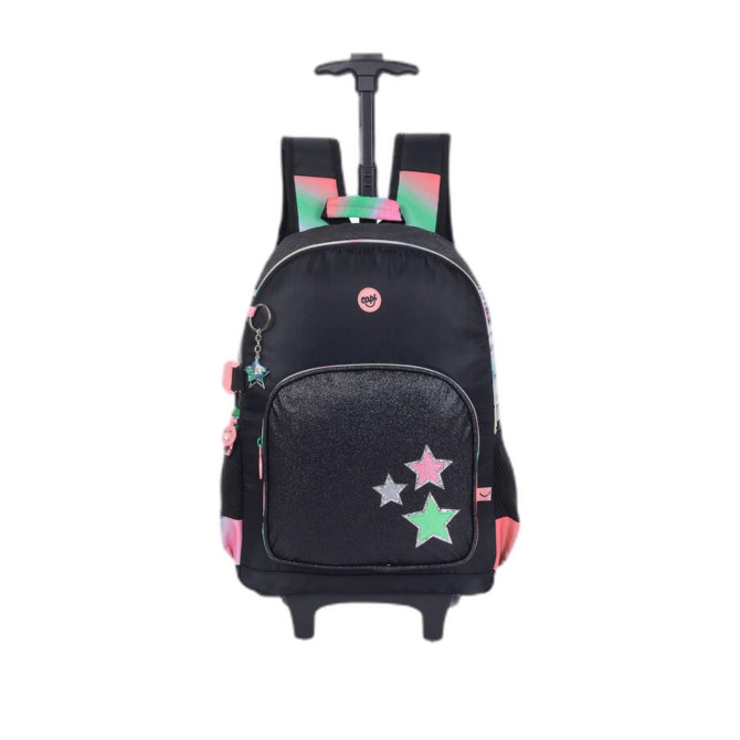 MOCHILA/MORRAL TALLA L C/RUEDAS GALAXY BLACK