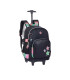 MOCHILA/MORRAL TALLA L C/RUEDAS GALAXY BLACK