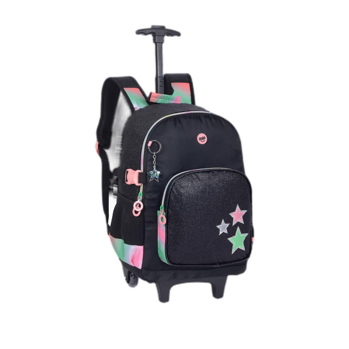 MOCHILA/MORRAL TALLA L C/RUEDAS GALAXY BLACK