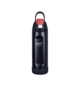 BOTELLA CURVED 720ML BLACKRED