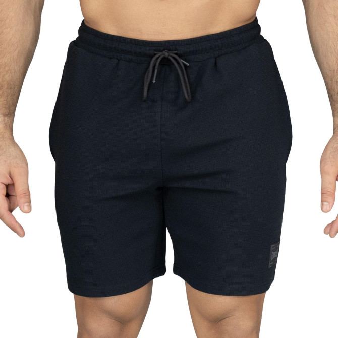 SHORT WAFFLE 7"  BK