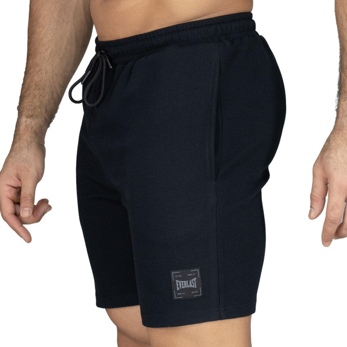 SHORT WAFFLE 7"  BK