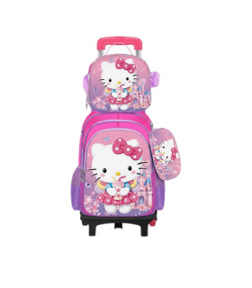 MOCHILA HELLO KITTY SET 3 PIEZAS