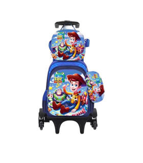 MOCHILA .LONCHERA Y CARTUCHERA TOY STORY