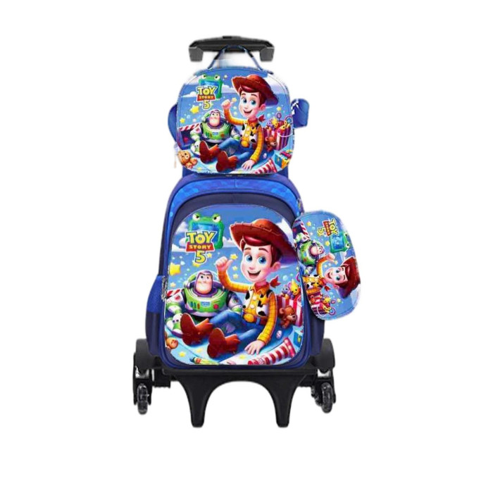 MOCHILA .LONCHERA Y CARTUCHERA TOY STORY