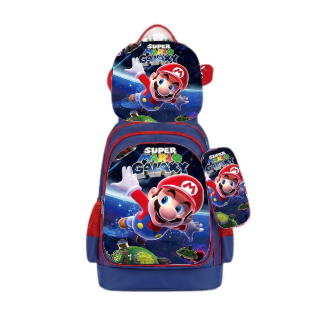 MORRAL, LONCHERA Y CARTUCHERA S.MARIO