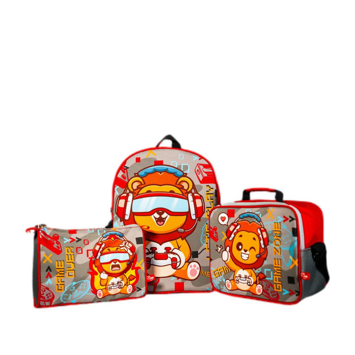 COMBO MOCHILA+ LONCHERA+ CARTUCHERA