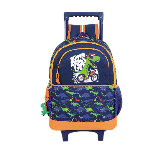 MOCHILA MORRAL GRANDE CON RUEDAS DINO BIKE