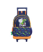 MOCHILA MORRAL GRANDE CON RUEDAS DINO BIKE