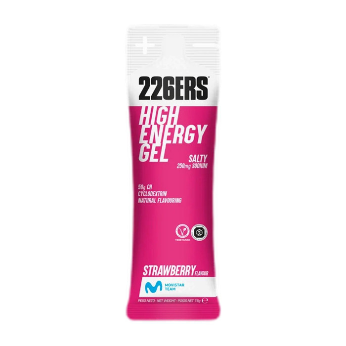 HIGH ENERGY GEL SALTY STRAWBERRY