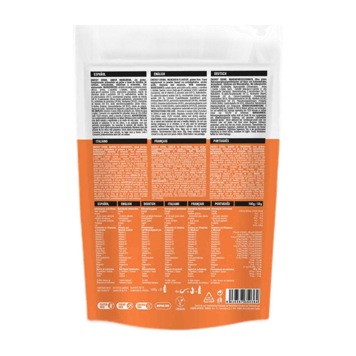 ENERGY DRINK 1KG MANDARIN