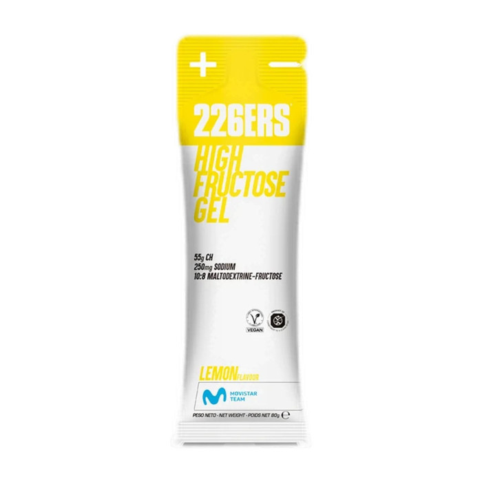 HIGH FRUCTOSE GEL 80GR LEMON