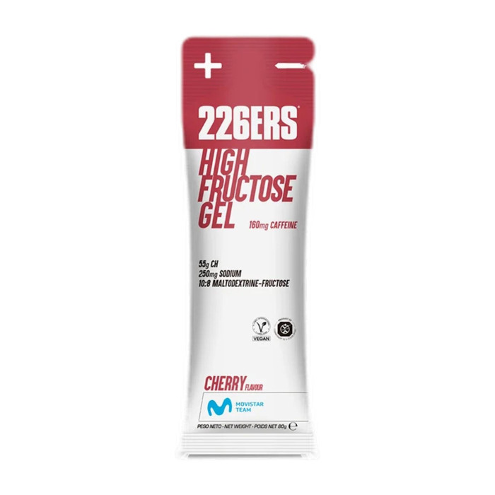 HIGH FRUCTOSE GEL 80GR CAFFEINE CHERRY 160MG