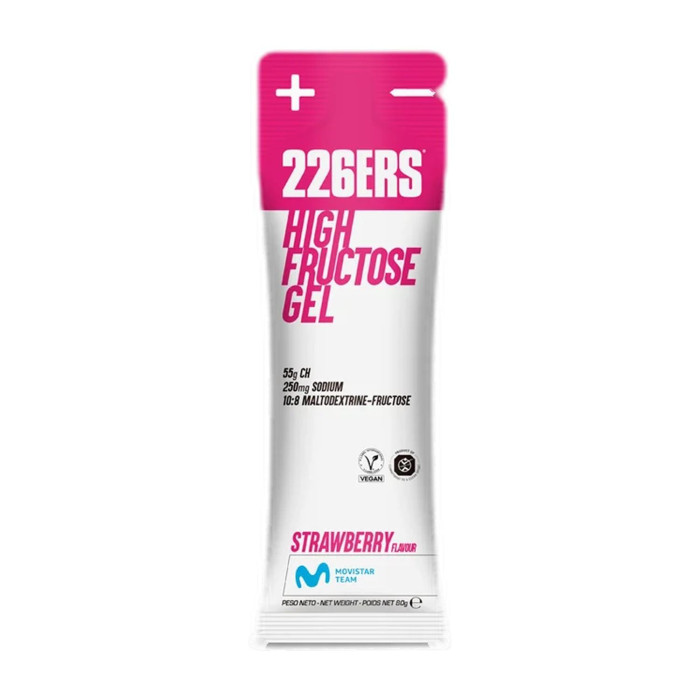 HIGH FRUCTOSE GEL 80 GR. STRAWBERRY