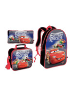 COMBO MORRAL+LONCHERA+CARTUCHERA CARS