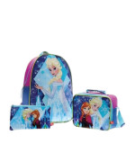 COMBO MORRAL+LONCHERA+CARTUCHERA FROZEN